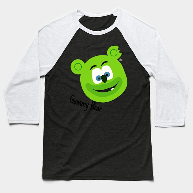 Sweet Gummy Bear Song Baseball T-Shirt by Aurealis